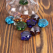 Грунт стеклянный Звёздочки цветной - фото 61355