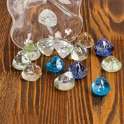 Грунт стеклянный Пирамидки цветной - фото 61361