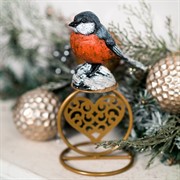 Фигура декоративная Снегирь полистоун высота 11см U08954 - фото 61473 Фигура декоративная Снегирь полистоун высота 11см U08954 - фото 61473