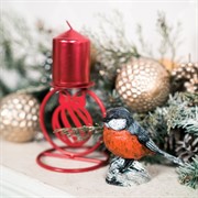 Фигура декоративная Снегирь полистоун высота 11см U08954 - фото 61474 Фигура декоративная Снегирь полистоун высота 11см U08954 - фото 61474