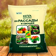 БиоГрунт КЕВА Биотерра для рассады и овощей 20л - фото 61625