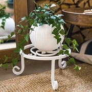 Подставка напольная круглая металл 36 см 21-009W - фото 61794