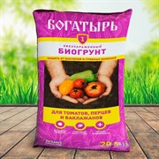 Грунт Богатырь для томатов,перца и баклажанов 20л - фото 61950 Грунт Богатырь для томатов,перца и баклажанов 20л - фото 61950