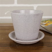 Горшок Глянец 0,3л элегант 10см - фото 61967