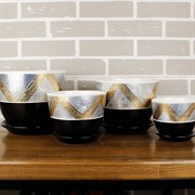 Набор горшков ПАТАЛЬ милан эстет 4шт - фото 61969