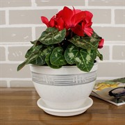 Набор горшков РОСПИСЬ венеция меандр 4шт - фото 61984