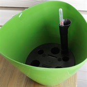 Кашпо DTG d32 с автополивом оливковый - фото 62092