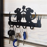 Ключница на стену в прихожую Мышата 701-003B - фото 62120