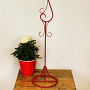 Подсвечник напольный кованый под одну свечу 607-00-R - фото 62174