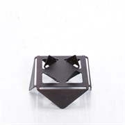 Подсвечник коричневый низкий на 1 свечу 730-002Br - фото 62225