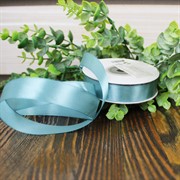 Лента атлас 15мм х 25 м К светлая полынь - фото 62326