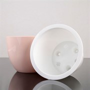 Горшок Орион 2,3л пудровый с вкладышем - фото 62502