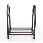 Дровница разборная малая Лось металл коричневая 103-214R-Br - фото 62645