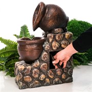 Фонтан декоративный для сада Кувшины у стены высота 50см U09202 - фото 62655