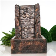 Фонтан садовый Мелодичный водопад стеклопластик высота 74см U09207 - фото 62660