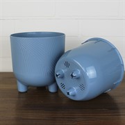 Горшок Фита 1,45л ментол с вкладышем - фото 62786