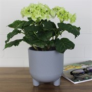 Горшок Фита 1,45л серый муссон с вкладышем - фото 62790