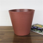 Кашпо Эко Конус 5,2л гранит с дренажным дном - фото 62815