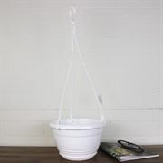 Горшок Глория 3,3л белый - фото 62837