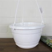 Горшок Глория 3,3л белый - фото 62838