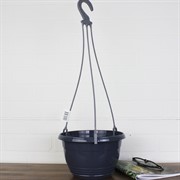 Горшок Глория 4,2л антрацит - фото 62845