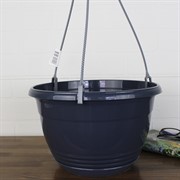 Горшок Глория 6л антрацит - фото 62858