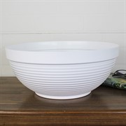 Миска Парма 34 9л белый - фото 62885