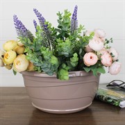 Горшок Венеция 2,75л фраппе подвесной - фото 62894