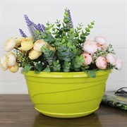 Горшок Венеция 4л фисташковый подвесной - фото 62902