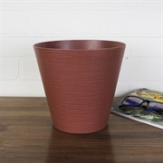 Кашпо Эко Конус 3л гранит с дренажным дном - фото 62933