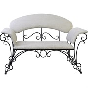 Диван кованый ажурный 941-06 - фото 62999