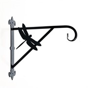 Кронштейн настенный для подвесного цветочного кашпо Стрекоза 201-034B - фото 63021