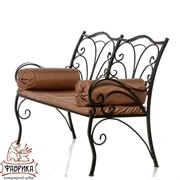 Диван кованый ажурный черный 941-12 - фото 6305