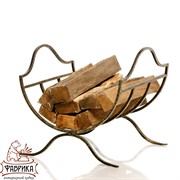 Дровница кованая полукруглая 500-44 - фото 6313