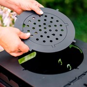 Подставка на мангал под казан 27х27см металлическая 980-023 - фото 63231