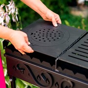 Подставка на мангал под казан 27х27см металлическая 980-023 - фото 63232