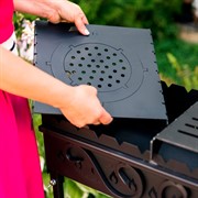 Подставка на мангал под казан 27х27см металлическая 980-023 - фото 63233