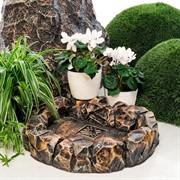 Поддон для садовой колонки стеклопластик под камень U09018 - фото 63238