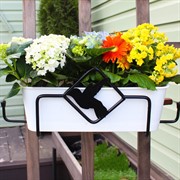 Подставка для балконного ящика Колибри длина 50см металлическая 203-004 - фото 63266