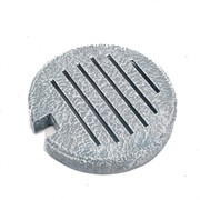 Поддон для умывальника круглый под бетон 30 см диаметр U09164-BT - фото 63281