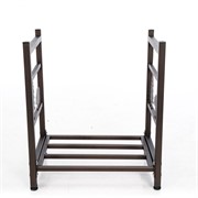 Дровница декоративная разборная Медведь металл 103-211R-Br - фото 63331