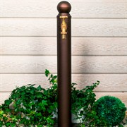 Колонка садовая трубка круглая высота 68см 55-120Br - фото 63349