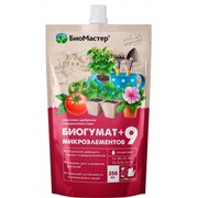 Удобрение БиоМастер Биогумат + 9 микроэлементов 0,35л (25) - фото 63394