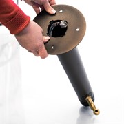 Колонка садовая металл коричневая высота 98см 55-119Br - фото 63426