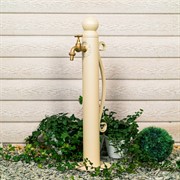 Колонка садовая с латунным краном высота 68 см металл 55-114I - фото 63429
