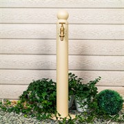 Колонка садовая с латунным краном высота 68 см металл 55-114I - фото 63430