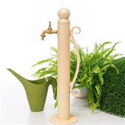 Колонка садовая с латунным краном высота 68 см металл 55-114I - фото 63431