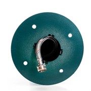 Умывальник садовый металлический с латунным краном высота 68см 55-122Gr - фото 63437