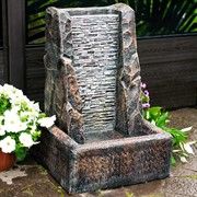 Фонтан садовый Мелодичный водопад стеклопластик высота 74см U09207 - фото 63480