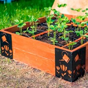 Кронштейн угловой для высоких грядок Лейка с цветами 801-011B - фото 63491